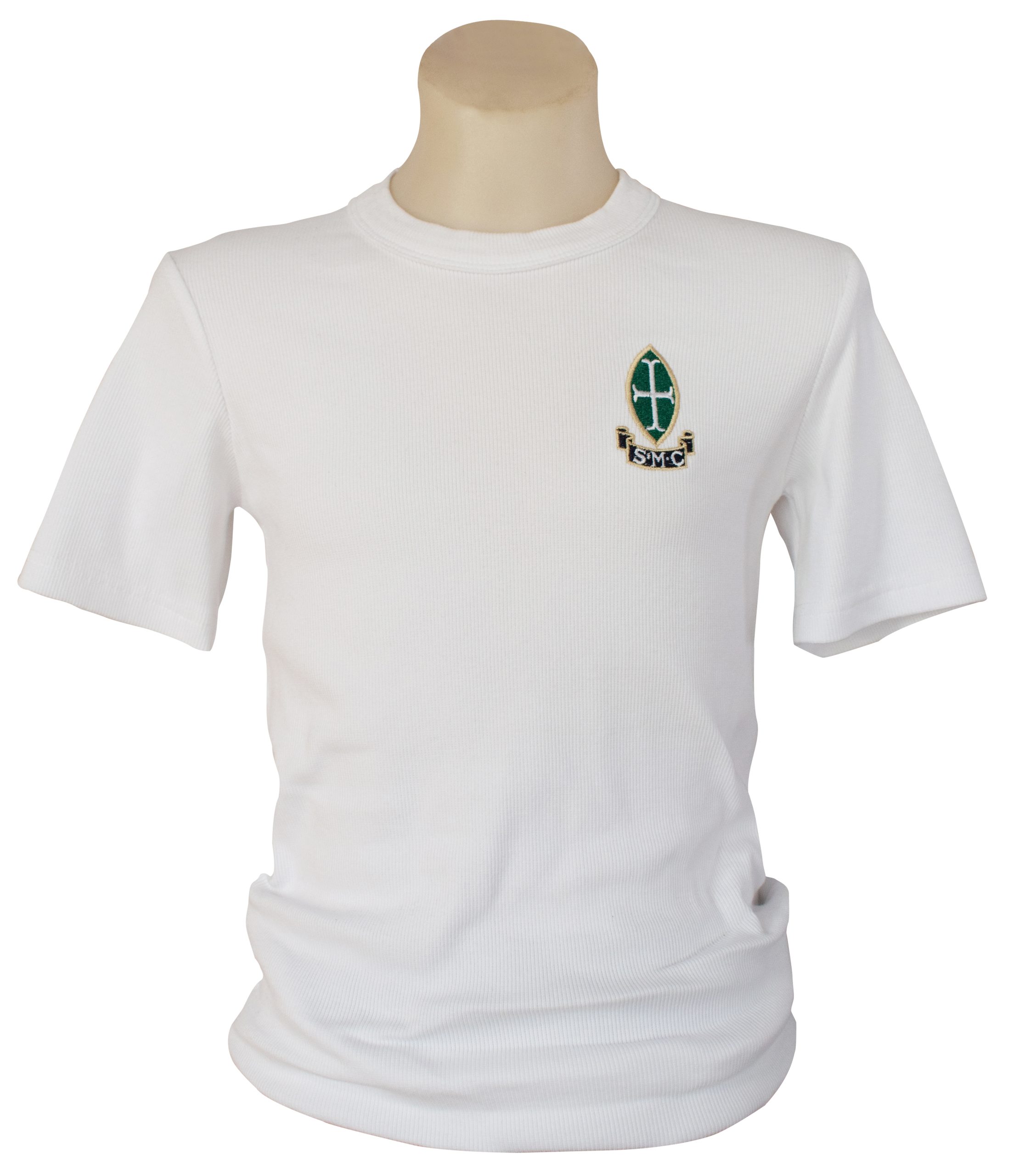 Junior White Tee – short sleeved – J4