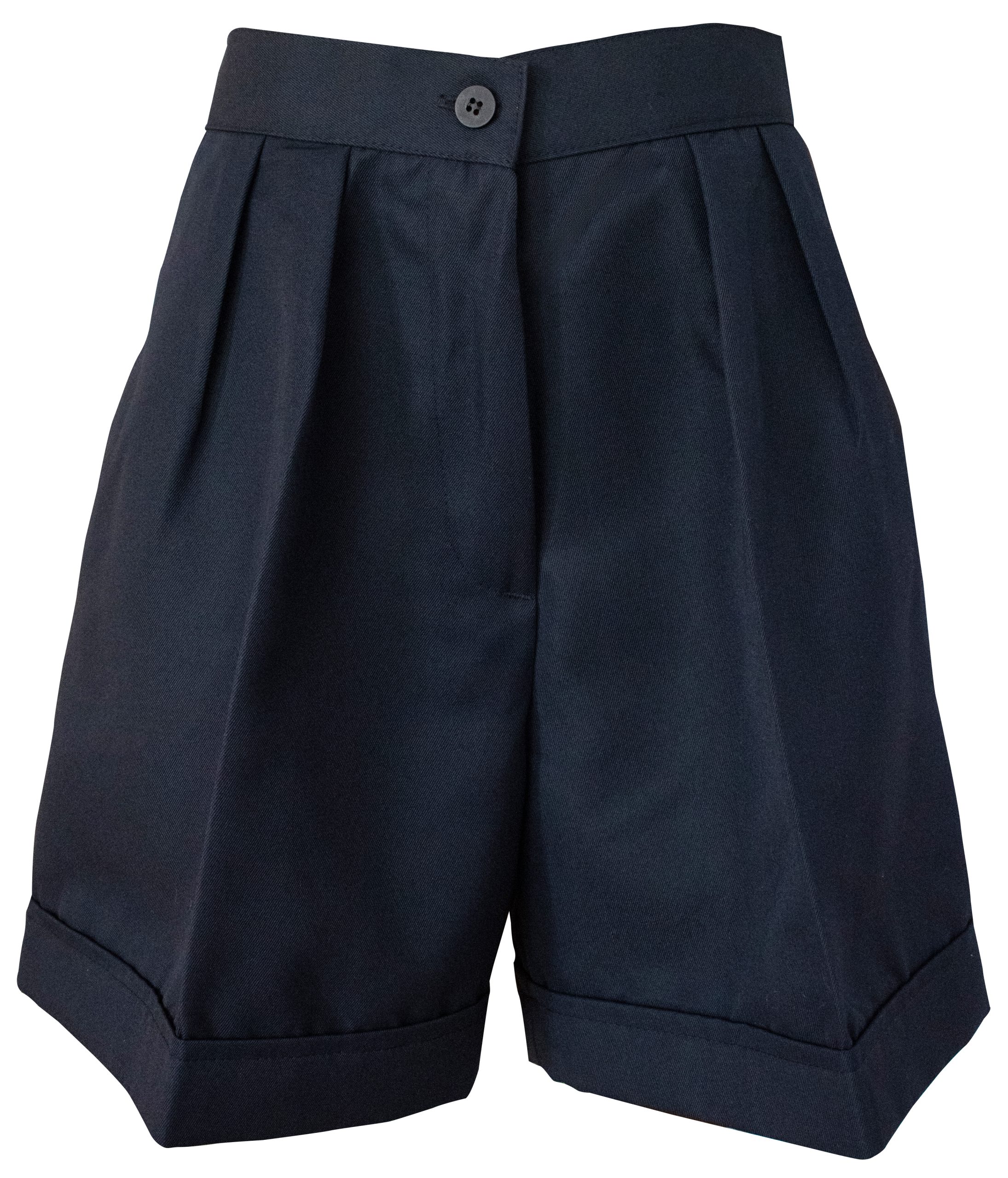 Navy Tailored Shorts 10